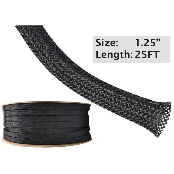 ED PET Expandable Braided Sleeving- 1.25